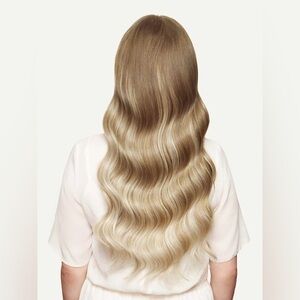 20" Seamless Natural Blonde Balayage Clip-Ins (180g)